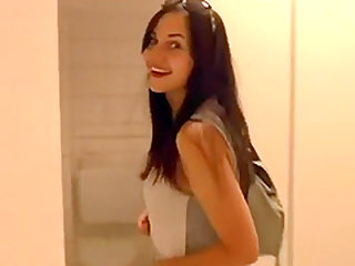 German Amateur Fucking In The Public Toilet